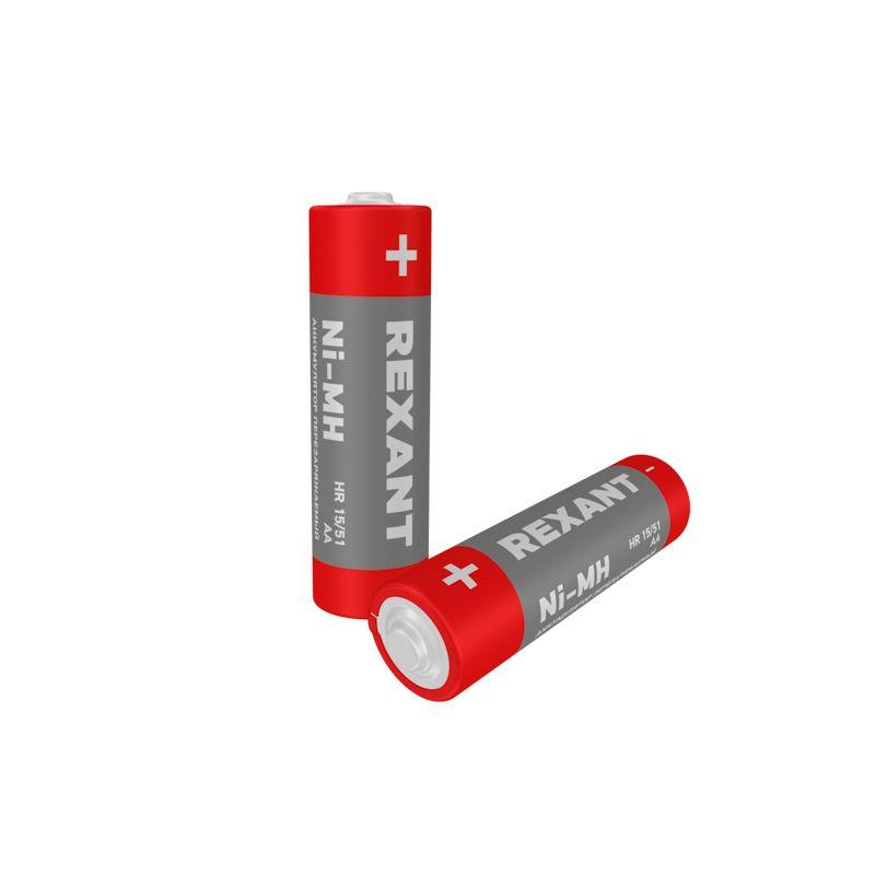  Аккумулятор AA 1.2В 1900мА.ч (блист.2шт) Rexant 30-1419 фото в каталоге от BTSprom.by