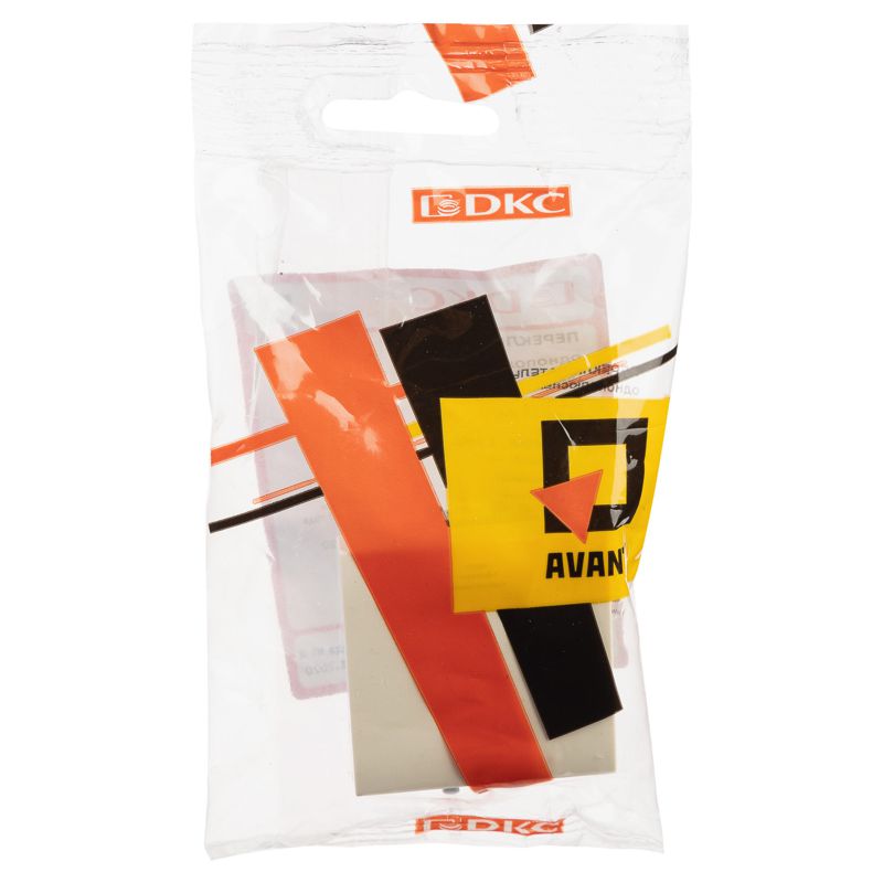  Переключатель модульный 1-кл. 2мод. Avanti "Ванильная дымка" 16А IP20 беж. DKC 4405112 фото в каталоге от BTSprom.by