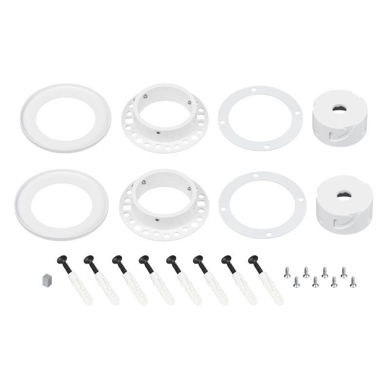 крепление moonlight-d40-ceiling-in-f-dl white металл (комплект) arlight 048996 от BTSprom.by