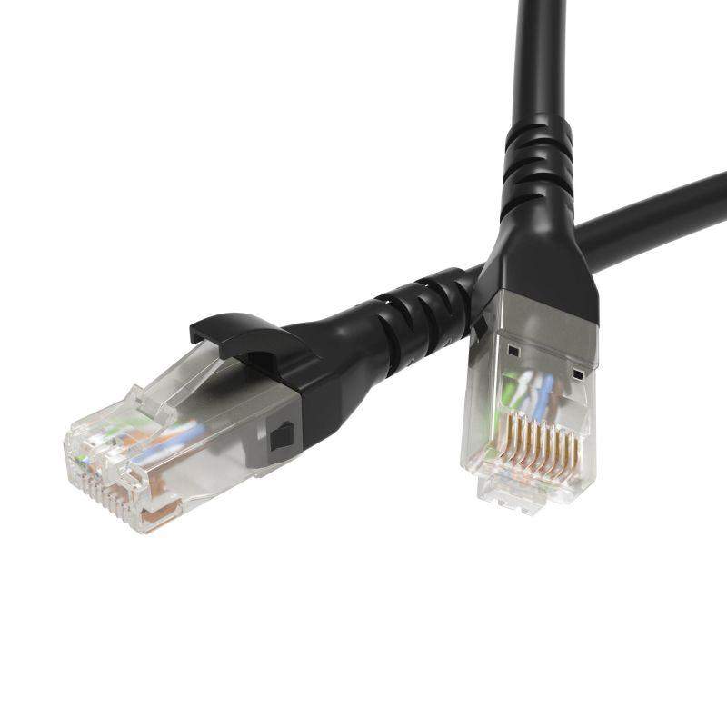 патч-корд неэкранированный cat6 u/utp 4х2 lszh 1.0м черн. dkc rn6uu4510bk от BTSprom.by