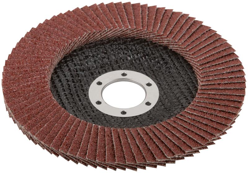  Круг лепестковый торцевой плоский 125мм P 40 MOS 39874М фото в каталоге от BTSprom.by