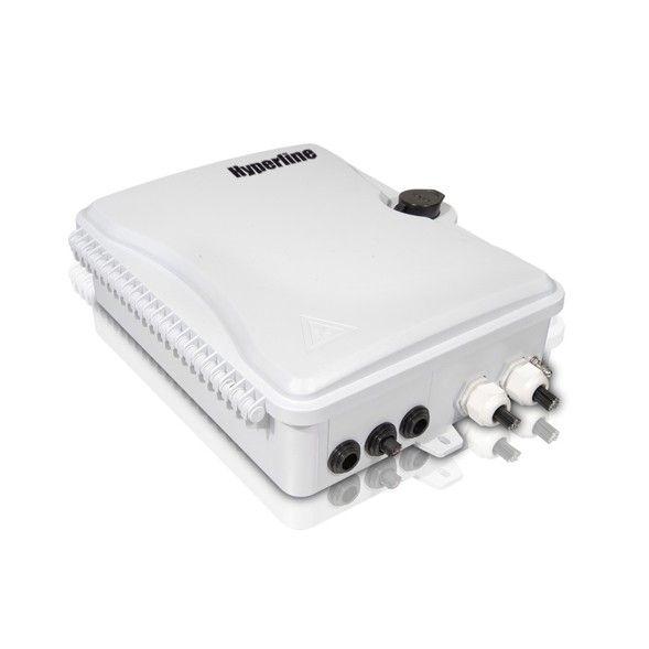 бокс оптический fo-wbi-16a-gy настенный 16 портов (sc duplex lc) без пигтейлов и проходных адаптеров ip65 295 х 240 х 85мм сер. hyperline 358587 от BTSprom.by
