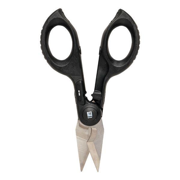  Ножницы монтажника универсальные в пластиковом чехле WS-35 Professional EKF ws-35 фото в каталоге от BTSprom.by