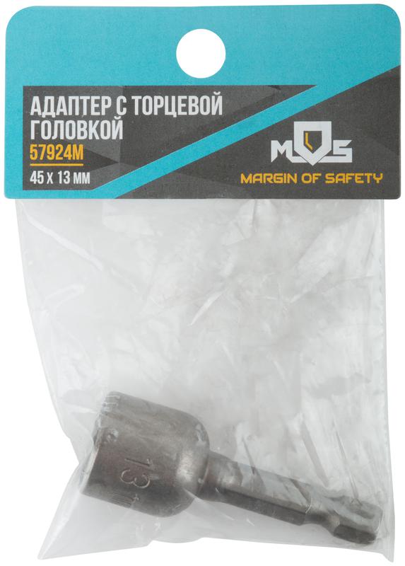  Адаптер с торцевой головкой 13х45мм MOS 57924М фото в каталоге от BTSprom.by