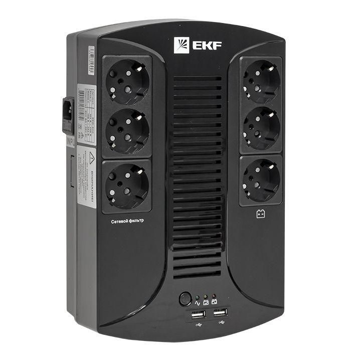 источник бесперебойного питания линейно-интерактивный e-power home 800ва proxima ekf ssw-800 от BTSprom.by