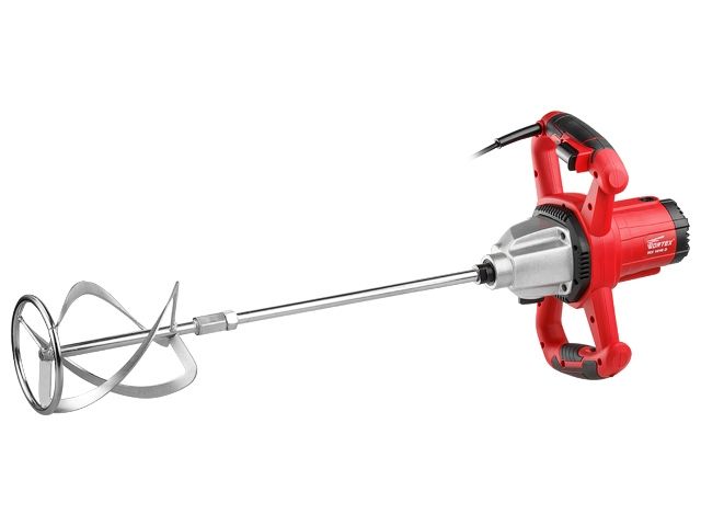 миксер строительный wortex mx 1416 d (1600 вт, 2 скор., зажим резьба m14, насадка для смешивания 140 мм,) mx1416d0330 от BTSprom.by
