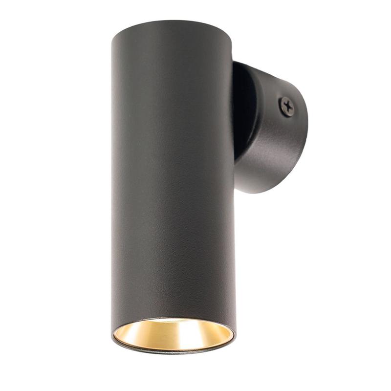 светильник настенный под лампу gu10 черн. + зол. feron 51385 от BTSprom.by