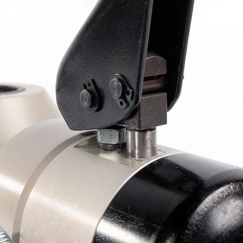  Пресс гидравлический ручной для пробивки отверстий угловой ПГРОу-60А КВТ 66535 фото в каталоге от BTSprom.by