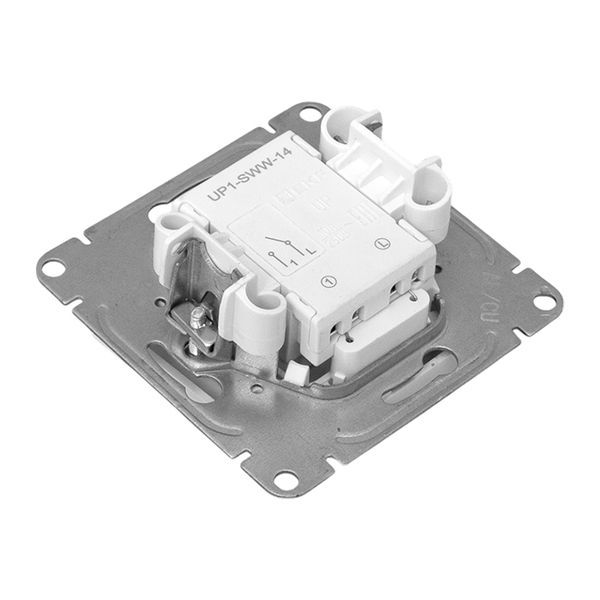  Выключатель 1-кл. СП Эпика с подсветкой механизм бел. EKF UP1-SWW-14 фото в каталоге от BTSprom.by