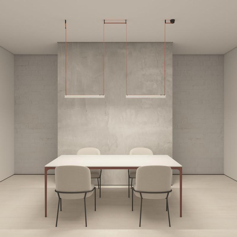  Светильник для трека-ремня Belty Grill 24Вт 3000К IP20 48В DC 642х40х45мм RA90 24град. со светодиодом алюм. бел. с черн. DENKIRS 760240 фото в каталоге от BTSprom.by