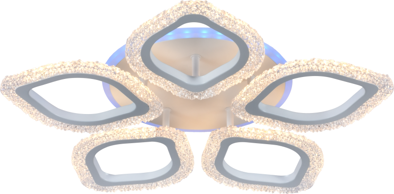 светильник светодиодный dietlinde 6049-105 46вт + 7вт 4000к-6000к потолочн. модерн с пультом rivoli б0052396 от BTSprom.by