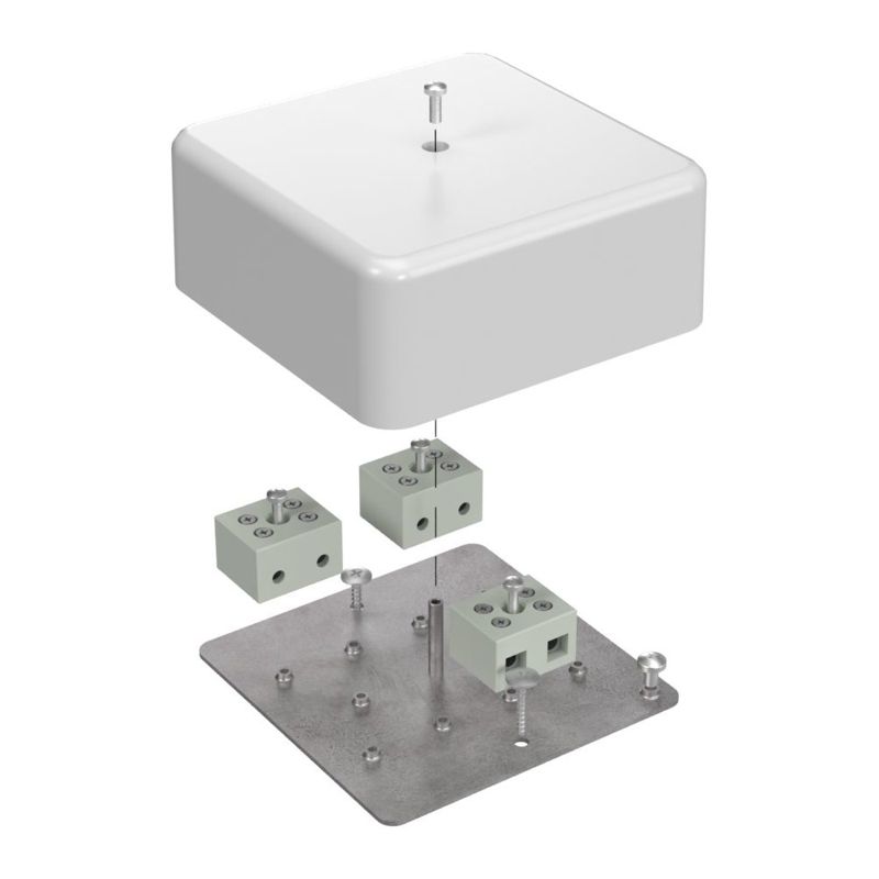 коробка огнестойкая для кабель-канала 40-0470-fr10.0-6 е15-е120 103х103х45 промрукав 40-0470-fr10.0-6 от BTSprom.by