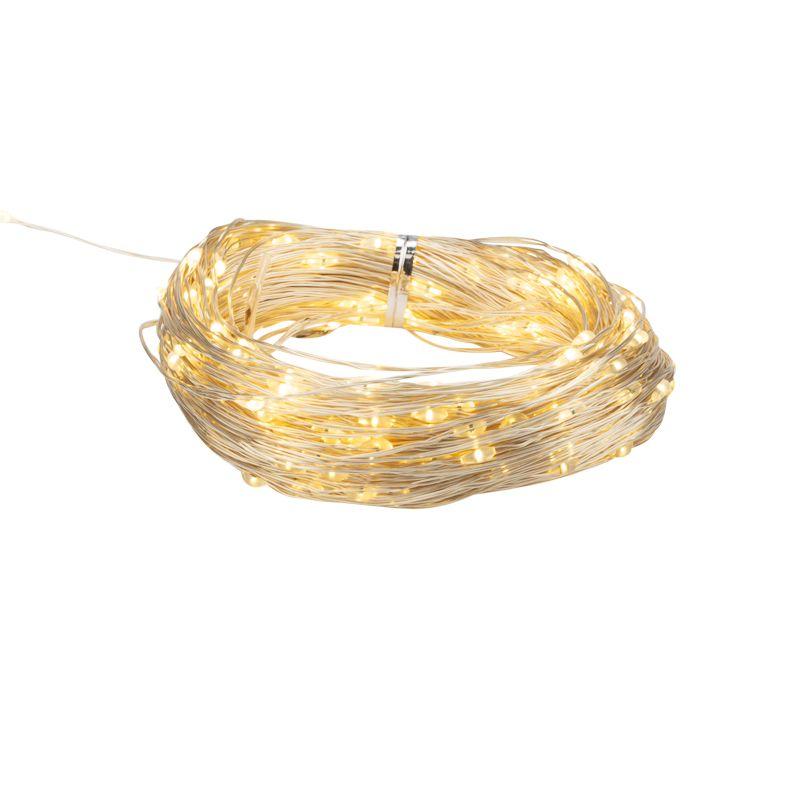  Гирлянда "Роса" 100м 1000LED тепл. бел. с трансформатором Neon-Night 303-236 фото в каталоге от BTSprom.by