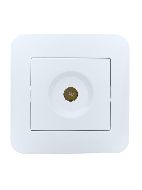 розетка телевизионная оконечная tv сп asti ip20 в сборе бел. lezard 7081-0202-130 от BTSprom.by