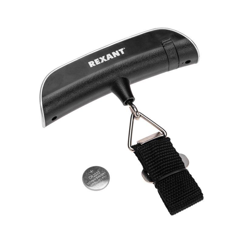  Весы (безмен для багажа) ручные электронные до 50кг REXANT 72-1101 фото в каталоге от BTSprom.by