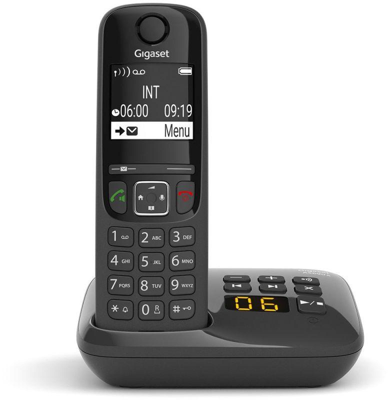 радиотелефон dect as690a rus автооветчик аон s30852-h2836-s301 черн. gigaset 1427780 от BTSprom.by