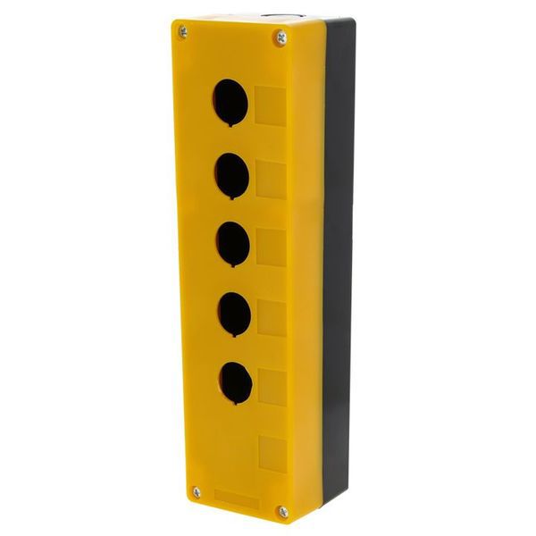  Корпус КП105 5 кнопок пластик. желт. EKF cpb-105-o фото в каталоге от BTSprom.by