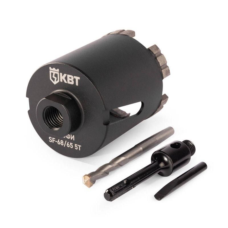 коронка sf-68/65 5t с адаптером sds-plus профи квт 102560 от BTSprom.by