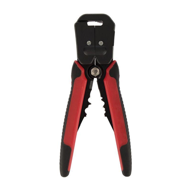  Инструмент для зачистки кабеля 0.2-6.0кв.мм и обжима наконечников HT-766 (HY-371) PROCONNECT 12-4005-4 фото в каталоге от BTSprom.by