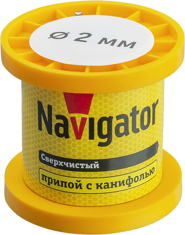 припой 93 081 nem-pos02-63k-2-k50 (пос-63; катушка; 2мм; 50 г) navigator 93081 от BTSprom.by