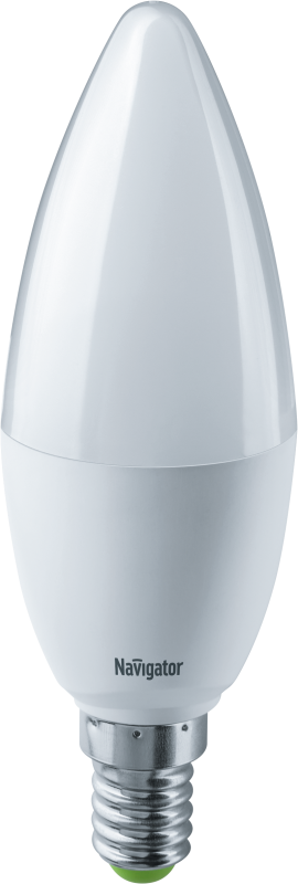 лампа светодиодная 61 380 nll-c37-7-230-4k-e14-fr-dimm 7вт свеча матовая 4000к нейтр. бел. e14 560лм 176-264в navigator 61380 от BTSprom.by