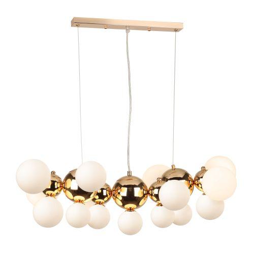  Люстра Liviana 4137-306 30Вт 15хG9 дизайн Rivoli Б0066463 фото в каталоге от BTSprom.by