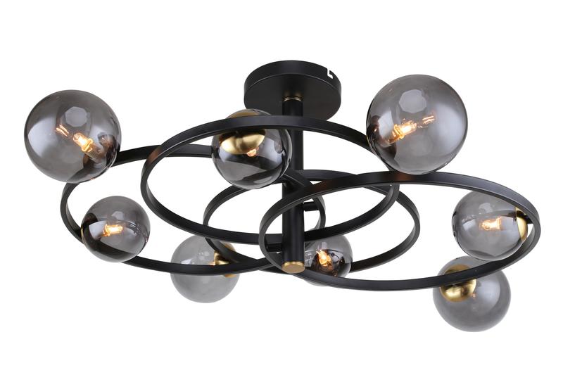светильник curl 25вт g9х8 ip20 потолочн. freya fr5238cl-08b от BTSprom.by