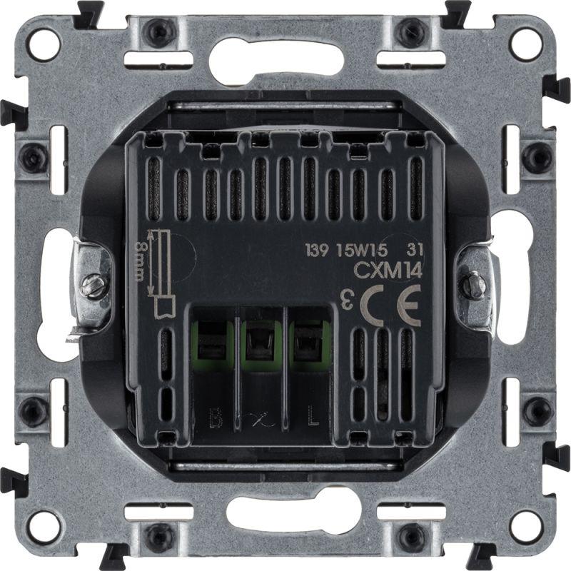  Механизм светорегулятора кнопочного Valena Life 400Вт универс. без нейтрали с лицев. панелью сл. кость Leg 752562 фото в каталоге от BTSprom.by