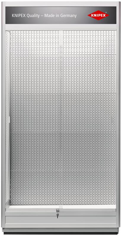 шкаф выставочный для презентации продукции запираемый с подсветкой 230в knipex kn-001930vit5 от BTSprom.by