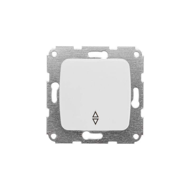 переключатель проходной 1-кл. сп dea 10а механизм бел. kranz kr-78-0205 от BTSprom.by