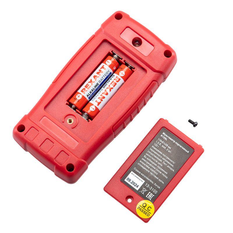  Мультиметр портативный R109L Rexant 13-3100 фото в каталоге от BTSprom.by