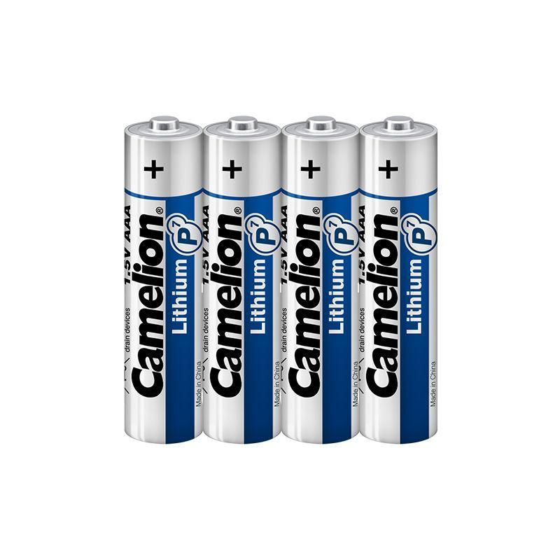 элемент питания литиевый aaa/fr03 lithium sp4 fr03-sp4 батарейка 1.5в (уп.4шт) camelion 15242 от BTSprom.by
