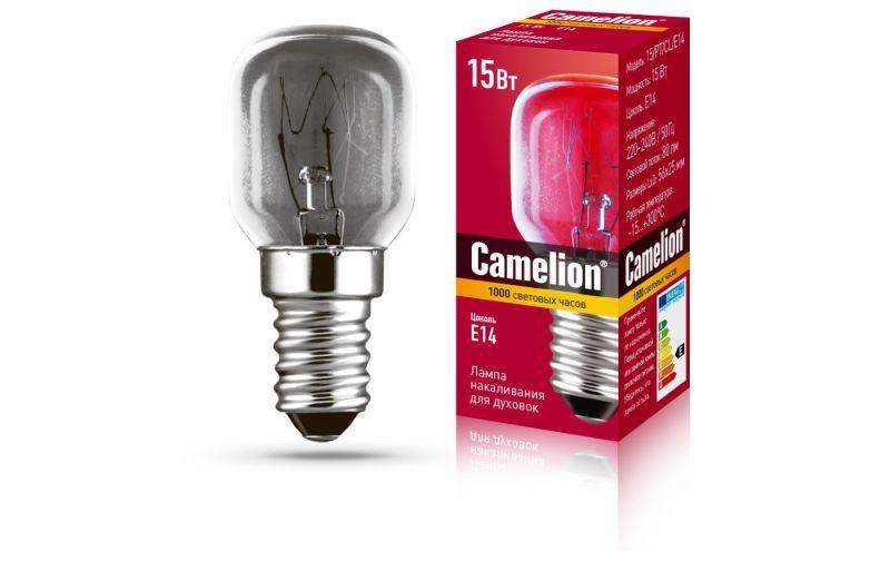 лампа накаливания mic 15/pt/cl/e14 для духовок camelion 12979 от BTSprom.by