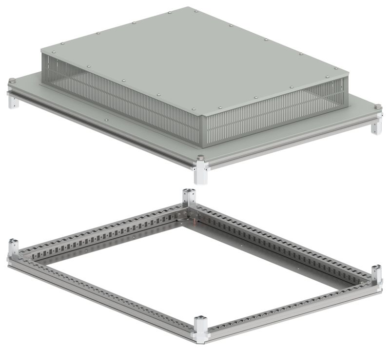 крыша и основание 800х1000 ip31 format под фланец iek fo-00-kof-080-100-31 от BTSprom.by