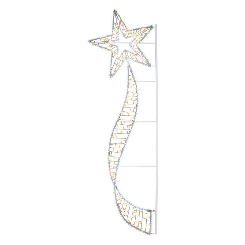 фигура светодиодная "хвост кометы" 75х250см 160led тепл. бел./бел. 44вт ip65 neon-night 501-536 от BTSprom.by