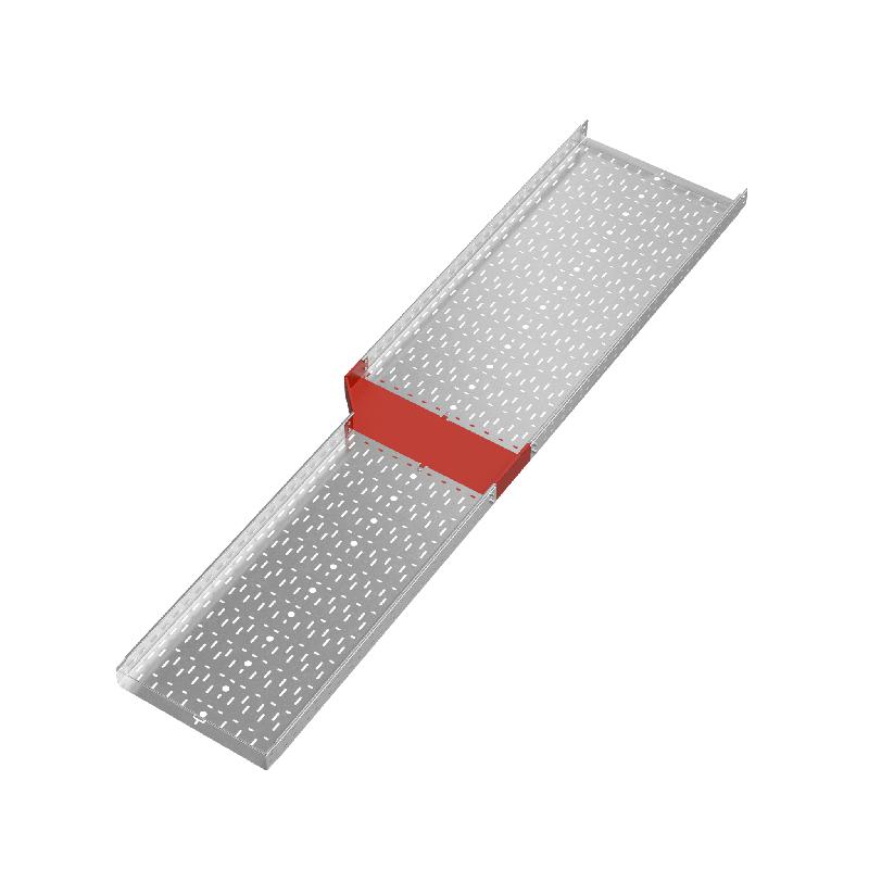 Переходник для лотка левый 80х500-600 "ПЛЮС" PDplus80-500-600-L INOX304 КМ PL5858 фото в каталоге от BTSprom.by