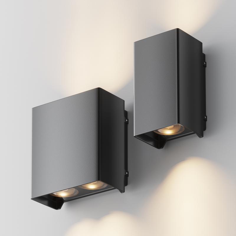  Светильник Shell 8Вт 3000К IP54 бра настен. Maytoni O570WL-L10B3K фото в каталоге от BTSprom.by