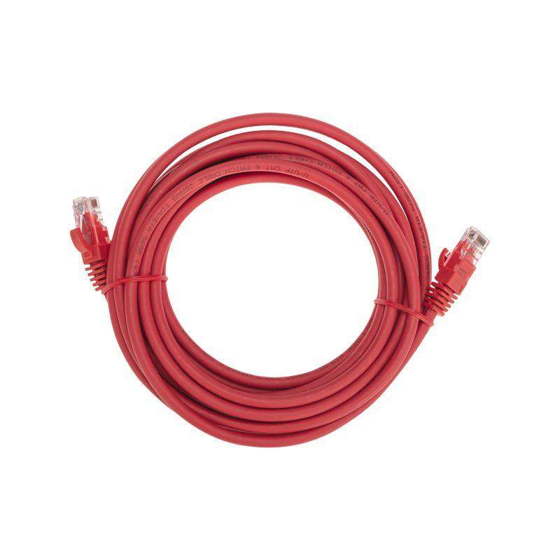 патч-корд u/utp cat 6 rj45-rj45 26awg lszh красн. 5м rexant 02-0293-5 от BTSprom.by