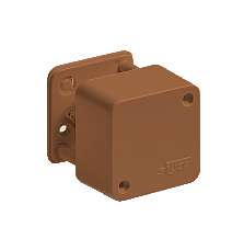 коробка оп тусо распаячная 55х55х32мм 2 клемника корич. ip40 ruvinil 65002к от BTSprom.by