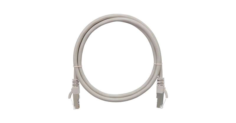 патч-корд s/ftp 4 пары кат.6 (класс e) 250мгц 2хrj45/8p8c bc (чистая медь) 26awg (7х0.165мм) lszh нг(а)-hfltx сер. 0.3м nikomax nmc-pc4se55b-003-c-gy от BTSprom.by