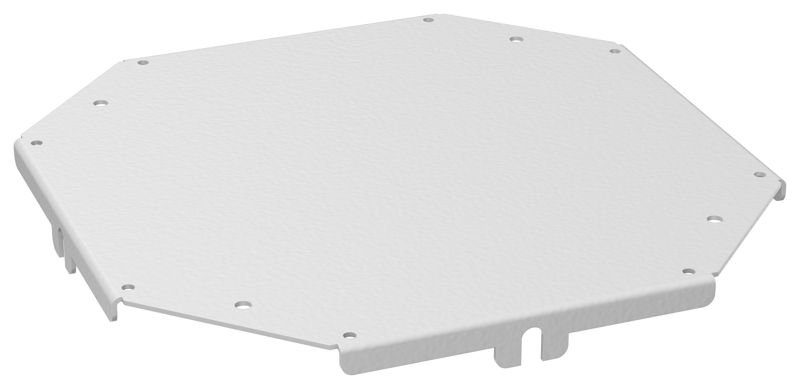 крышка для ответвителя осн.80 2мм ral 9016 esca 7 iek es7-krd-080-20-rga от BTSprom.by