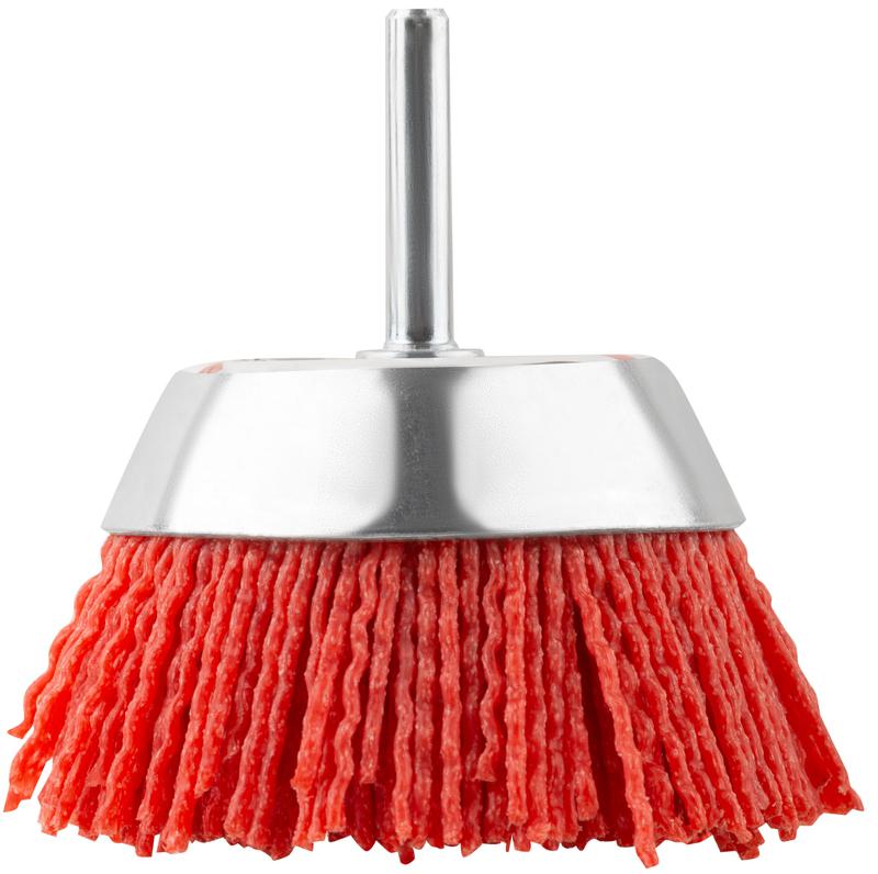  Корщетка-чашка нейлоновая со штифтом 75мм FIT 38627 фото в каталоге от BTSprom.by