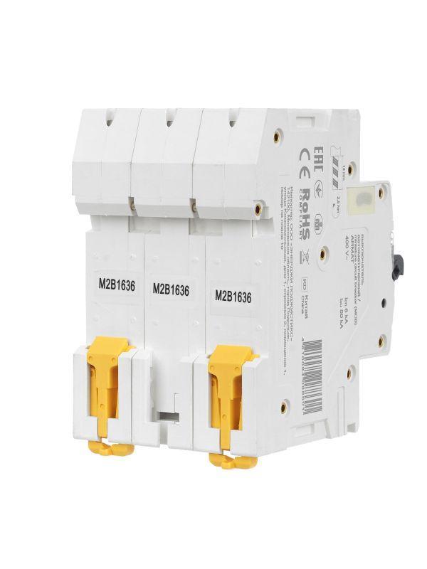  Выключатель автоматический модульный 3п B 16А M06N ARMAT IEK AR-M06N-3-B016 фото в каталоге от BTSprom.by