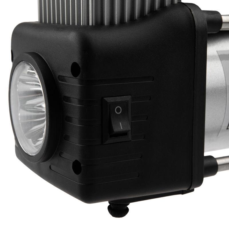  Компрессор автомобильный усиленный двухпоршневой (75л/мин 10 АТМ) Rexant 80-0523 фото в каталоге от BTSprom.by