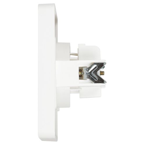  Розетка 1-м СП Style 7-201-01 16А IP20 250В 2P бел. Intro Б0060637 фото в каталоге от BTSprom.by