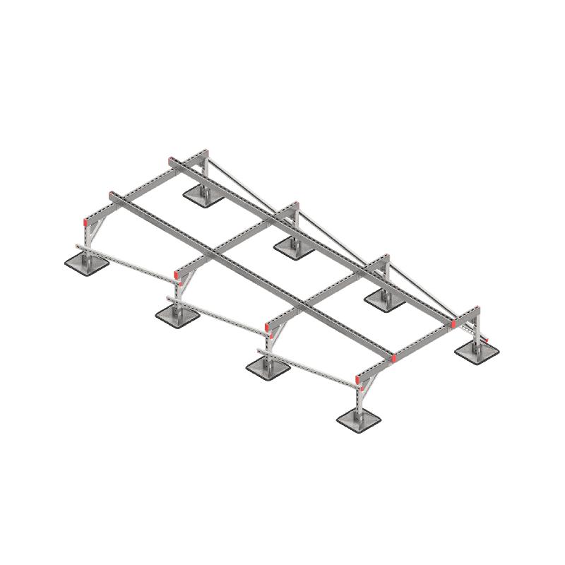 конструкция опорная для установки оборудования technoraptor steelfoot 1500х3500 км tr0132 от BTSprom.by
