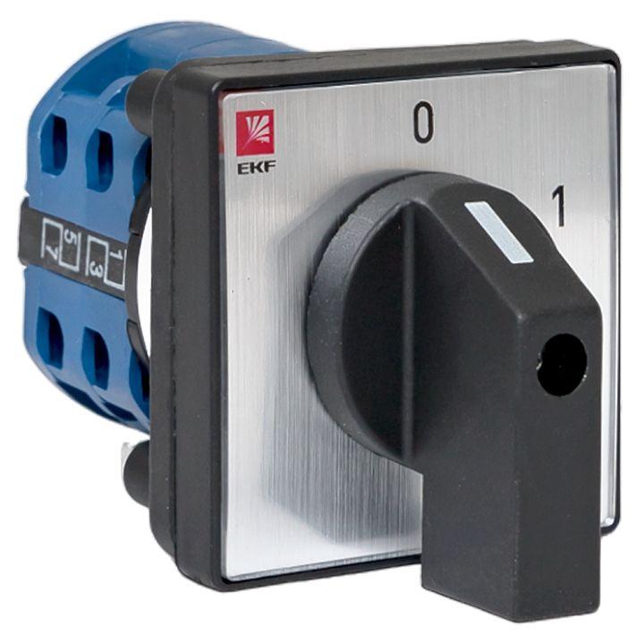 переключатель кулачковый пк-1-22 2п 10а "1-0-2" ekf pk-1-22-10 от BTSprom.by