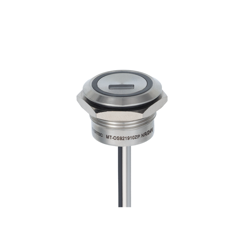 переключатель оптический с подсветкой красн. 19мм no с фиксацией pnp 24в dc ip68 mt-os921910zpnr овен 157404 от BTSprom.by