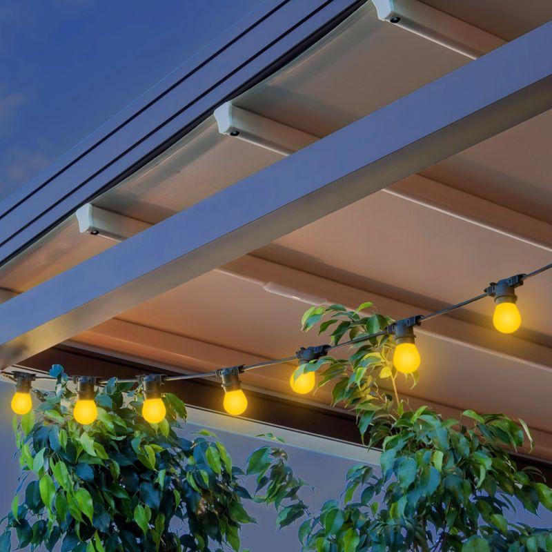  Гирлянда светодиодная Белт Лайт Holiday 10 ламп 7.7м жел. IP44 GAUSS HL065 фото в каталоге от BTSprom.by