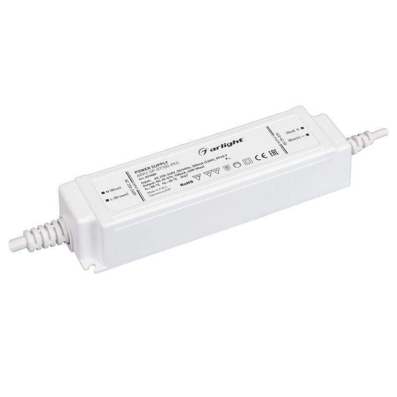 блок питания arpj-sp-57700-pfc 40вт 29-57в 0.7а ip67 пластик arlight 037888 от BTSprom.by